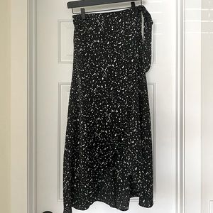 Nastygal Dotted Midi Wrap Skirt